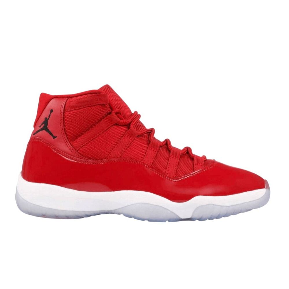 NIKE Air Jordan 11 Retro 'Win Like 96' Sneakers Size 8.5